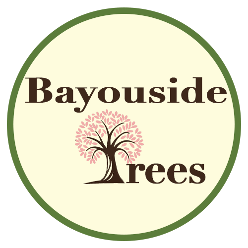 Bayouside Trees Beige Logo